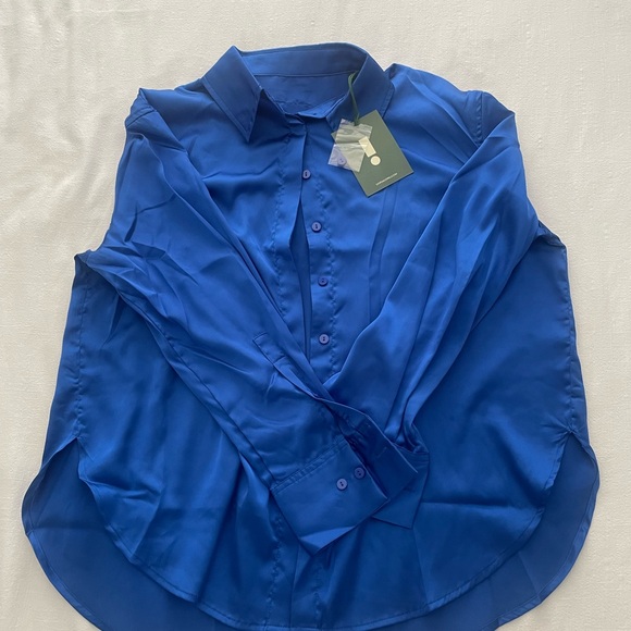 Daily Drills Silky Top - Cobalt - Picture 3 of 3